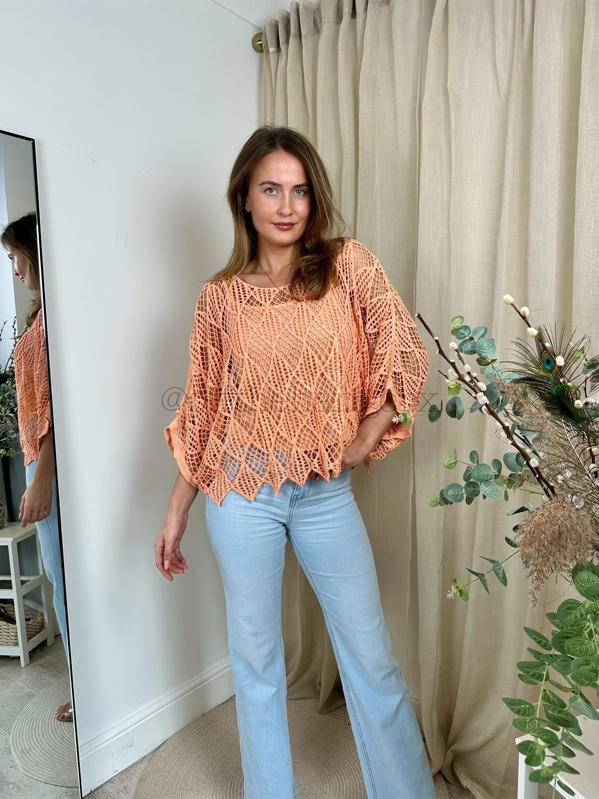 ELOISE CROCHET TOP WITH VEST