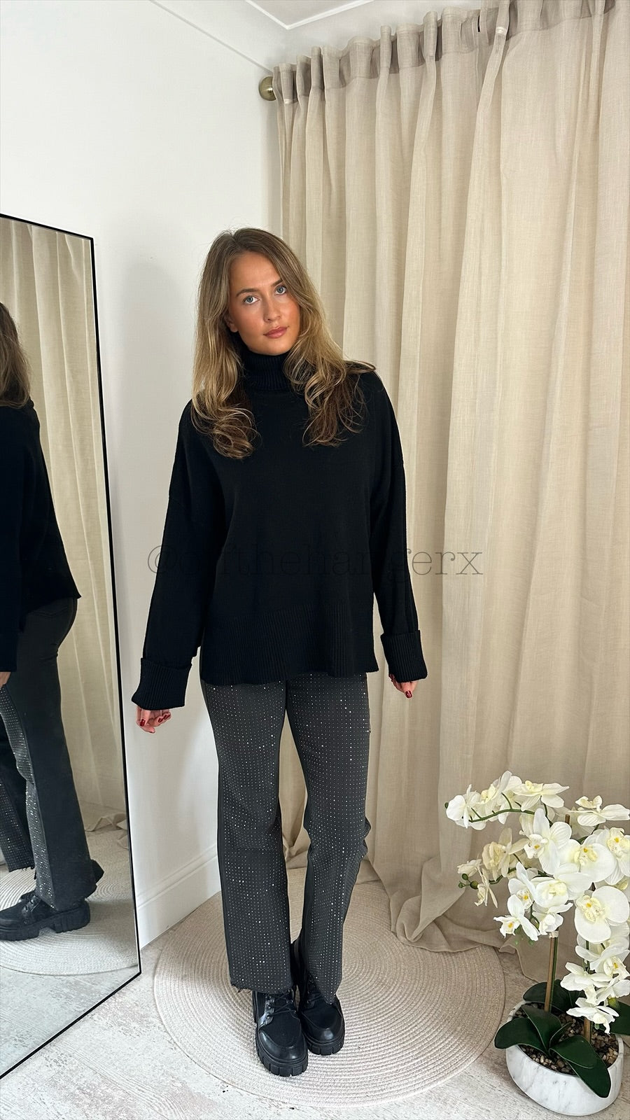 HAYLEY SOFT ROLL NECK JUMPER