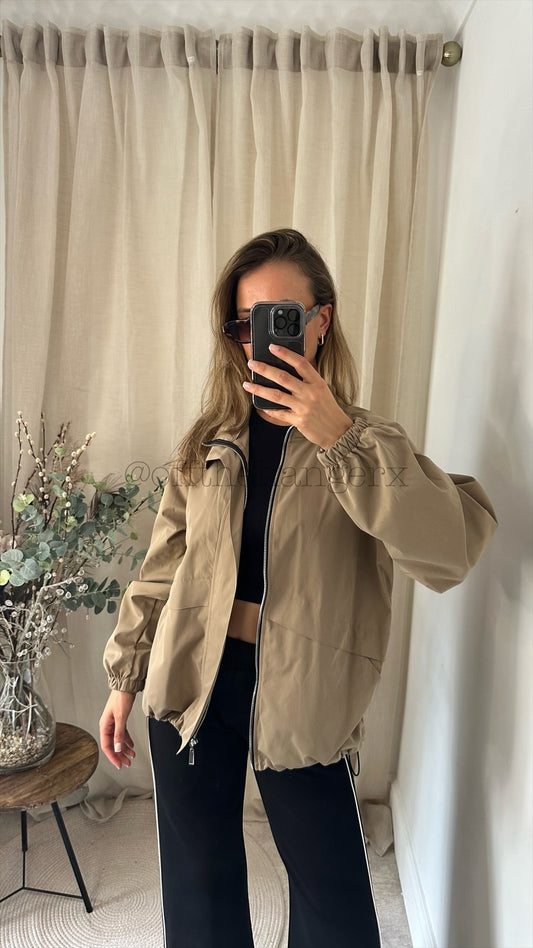 ROXI NYLON POCKET JACKET