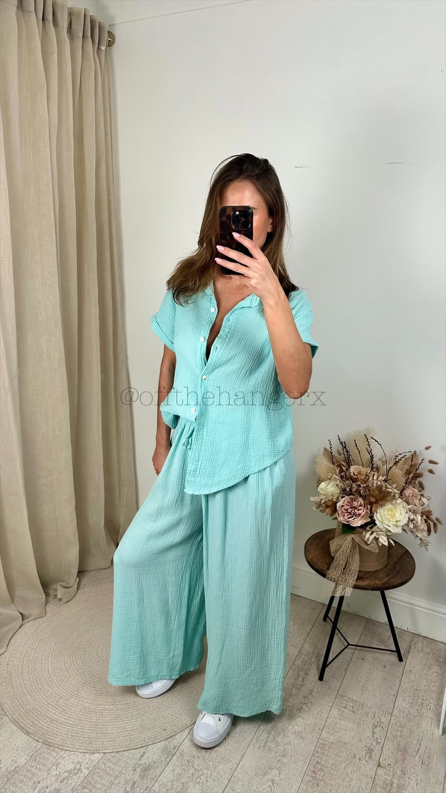 ALEXANDRA OVERSIZED CHEESECLOTH SET