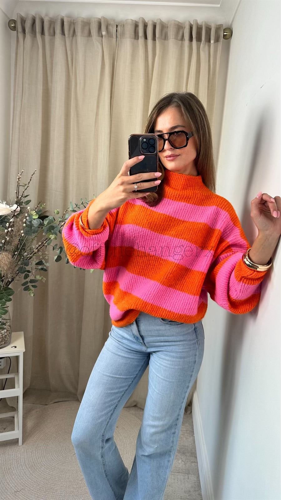HELENA STRIPED SOFT KNIT JUMPER