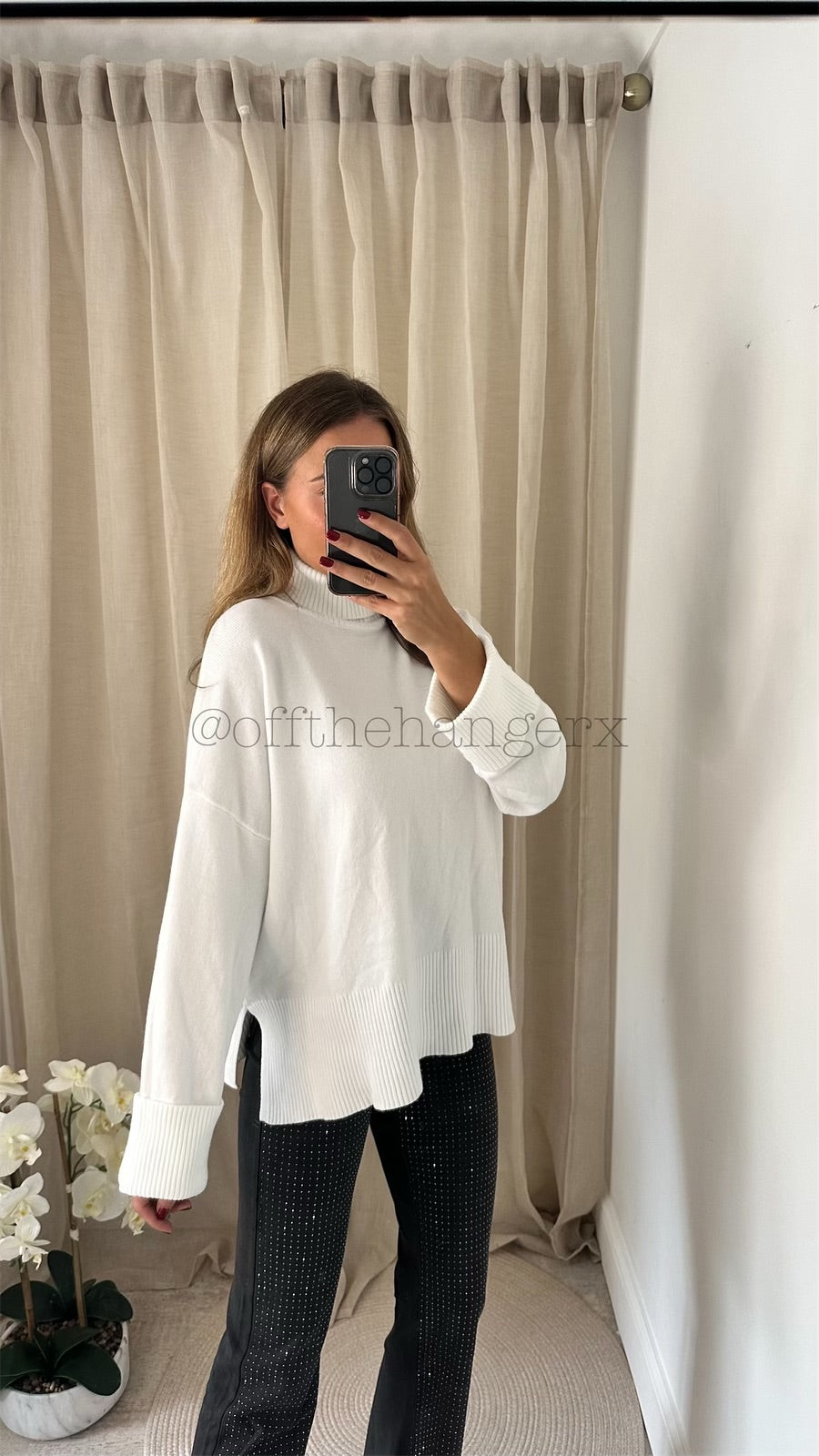 HAYLEY SOFT ROLL NECK JUMPER