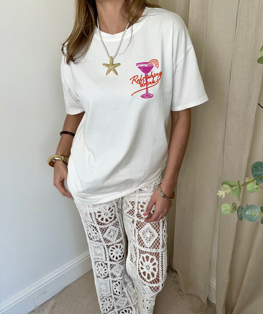 REFRESHING DRINK T-SHIRT