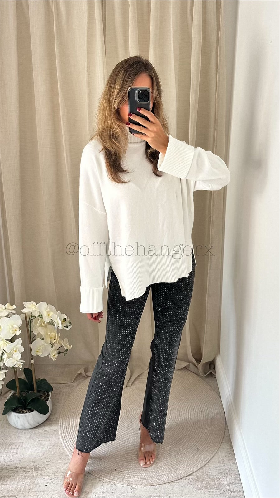 HAYLEY SOFT ROLL NECK JUMPER