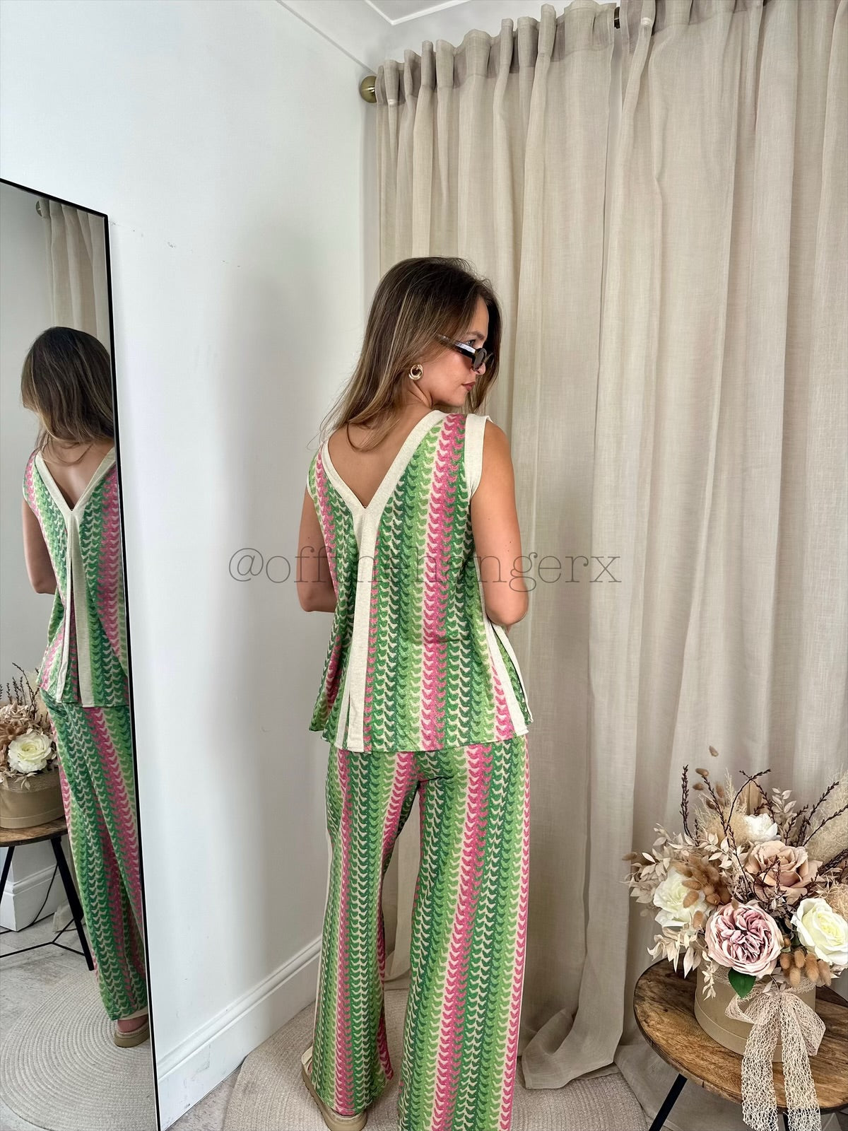 CHESKA ZIGZAG CO-ORD
