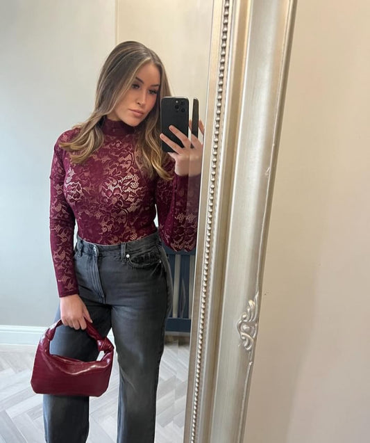 ZELDA LACE BODYSUIT