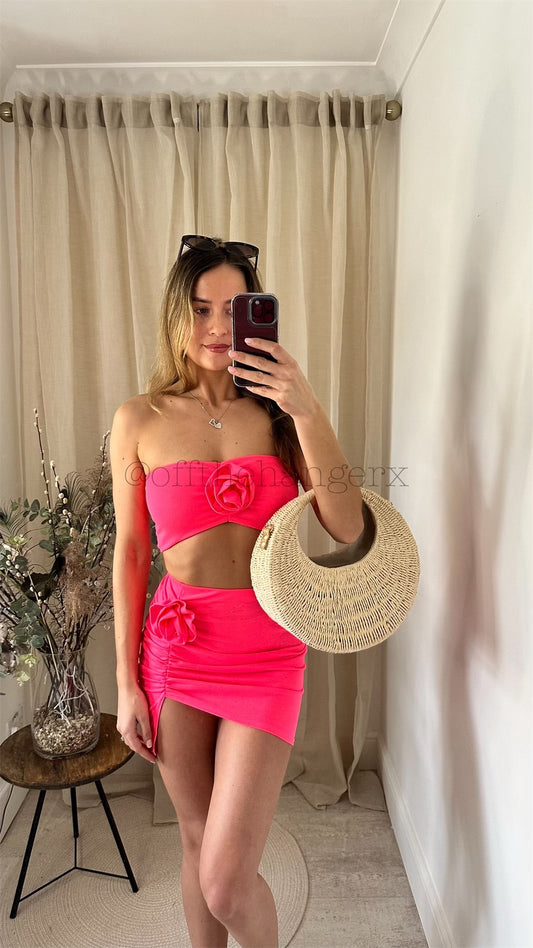 EXCLUSIVE ROSE DETAIL CO-ORD