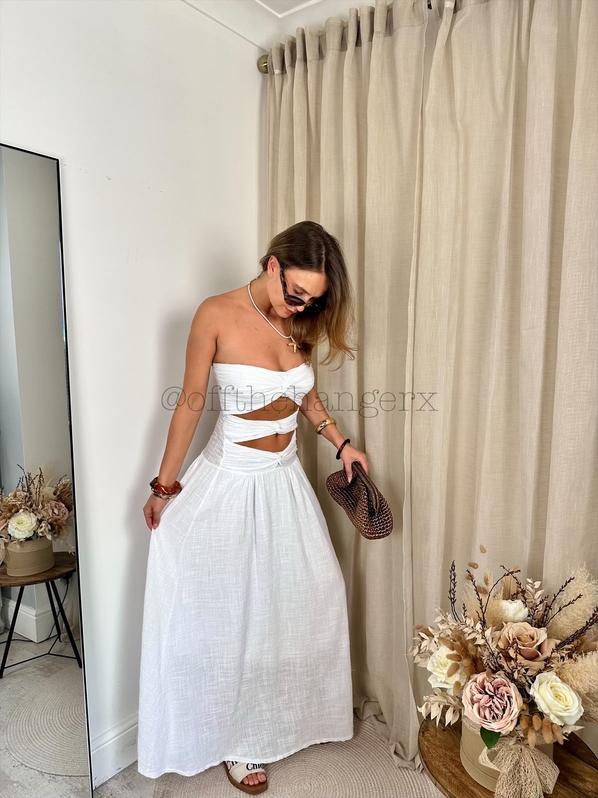 MONICA CUT OUT MAXI DRESS