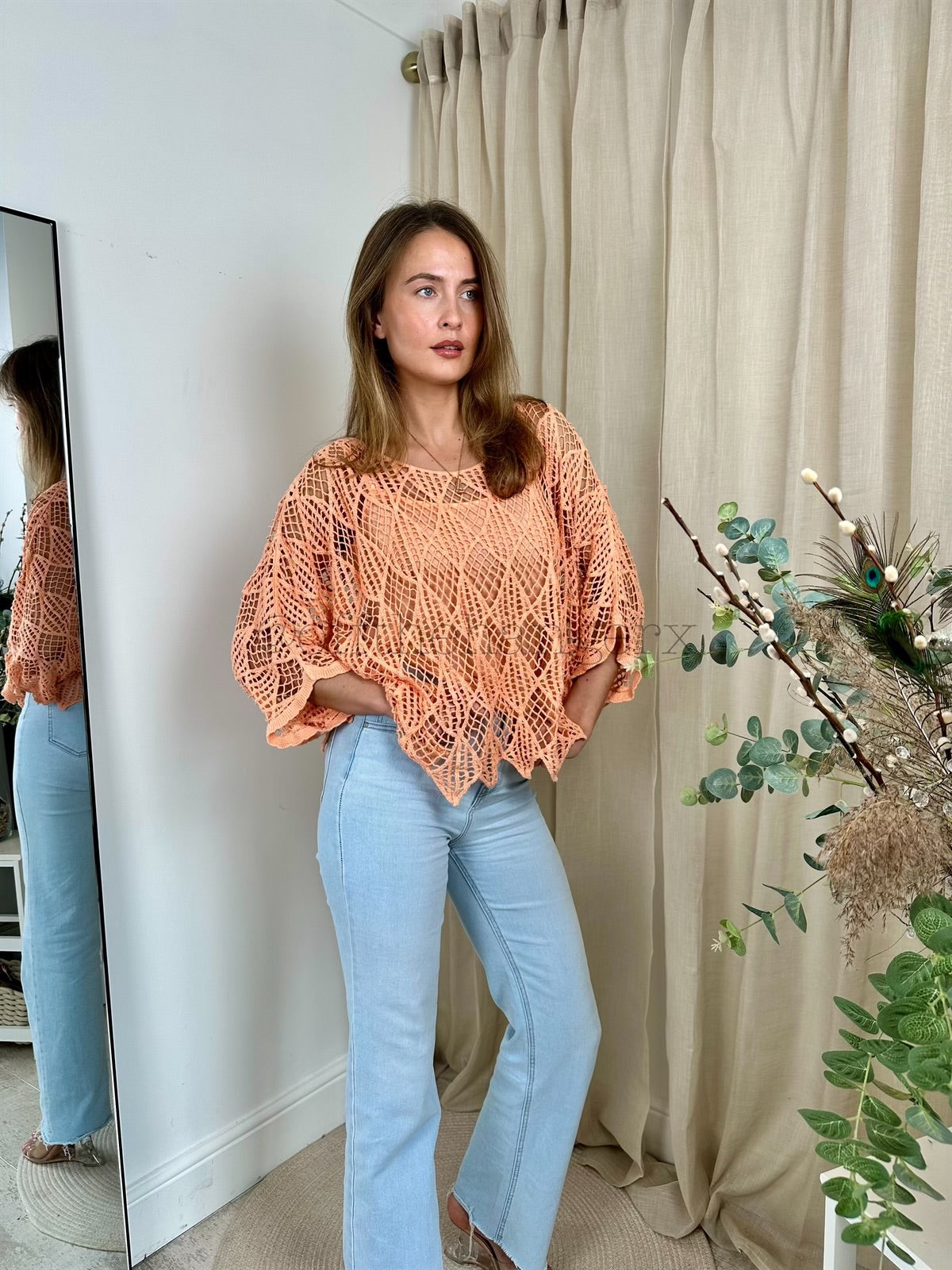 ELOISE CROCHET TOP WITH VEST