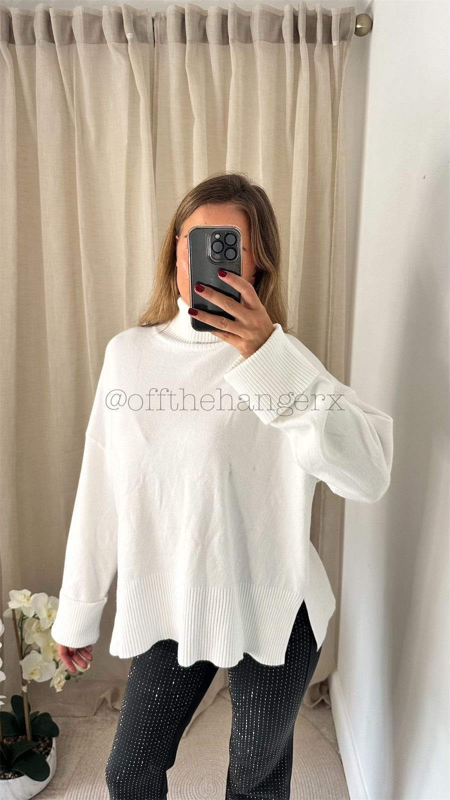 HAYLEY SOFT ROLL NECK JUMPER