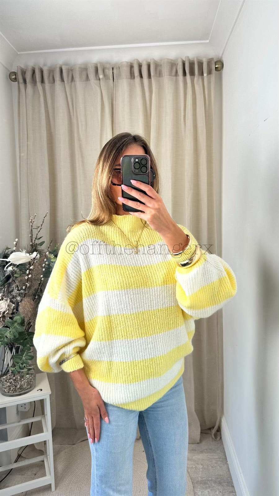 HELENA STRIPED SOFT KNIT JUMPER