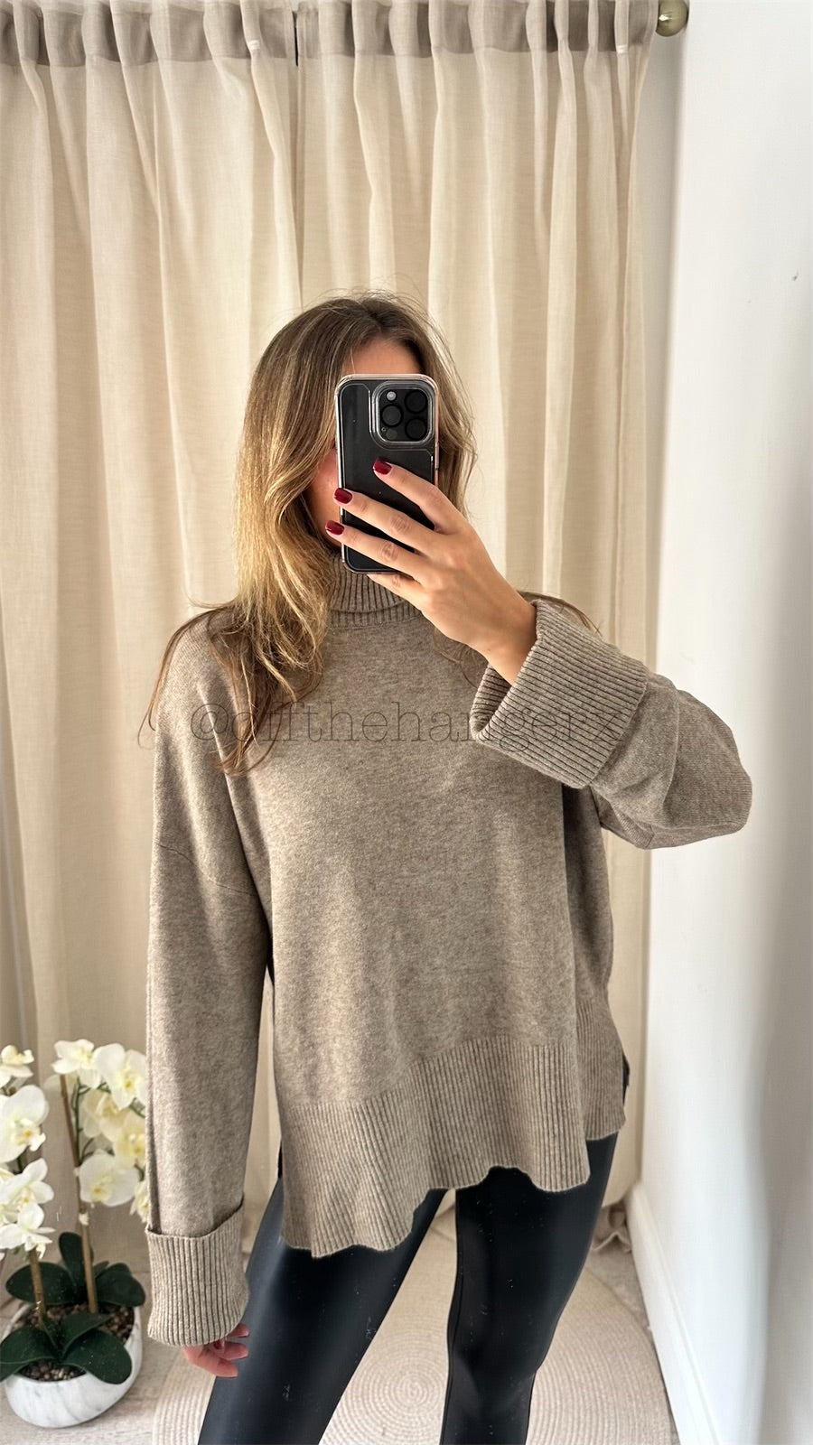 HAYLEY SOFT ROLL NECK JUMPER