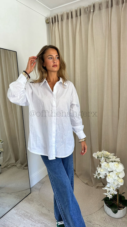 BREE COTTON WHITE SHIRT