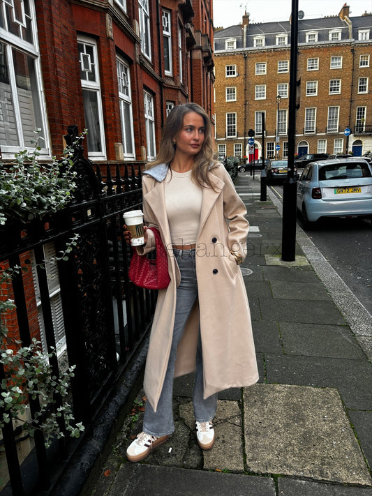 ADDISON HOODED TRENCH COAT