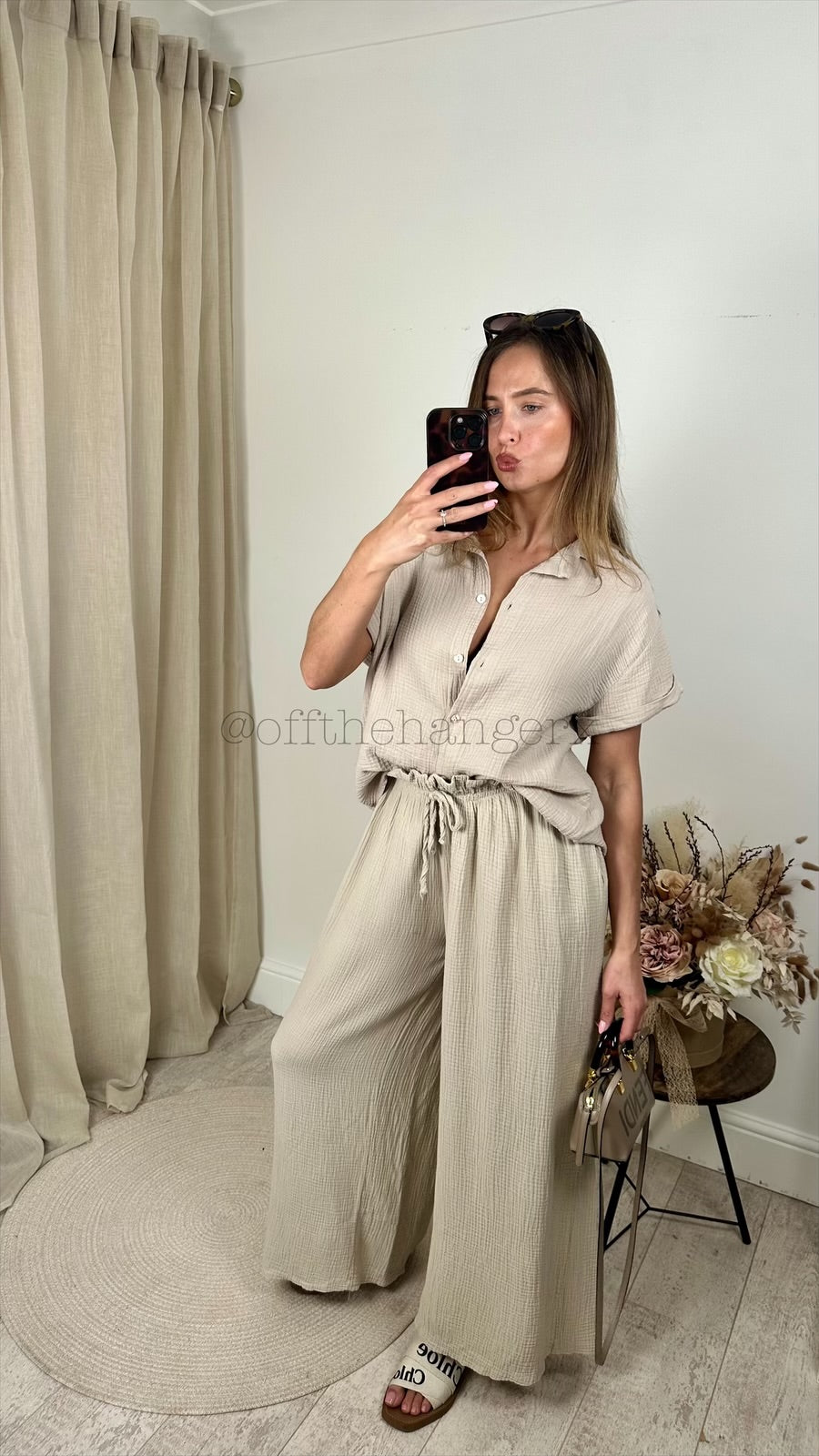 ALEXANDRA OVERSIZED CHEESECLOTH SET