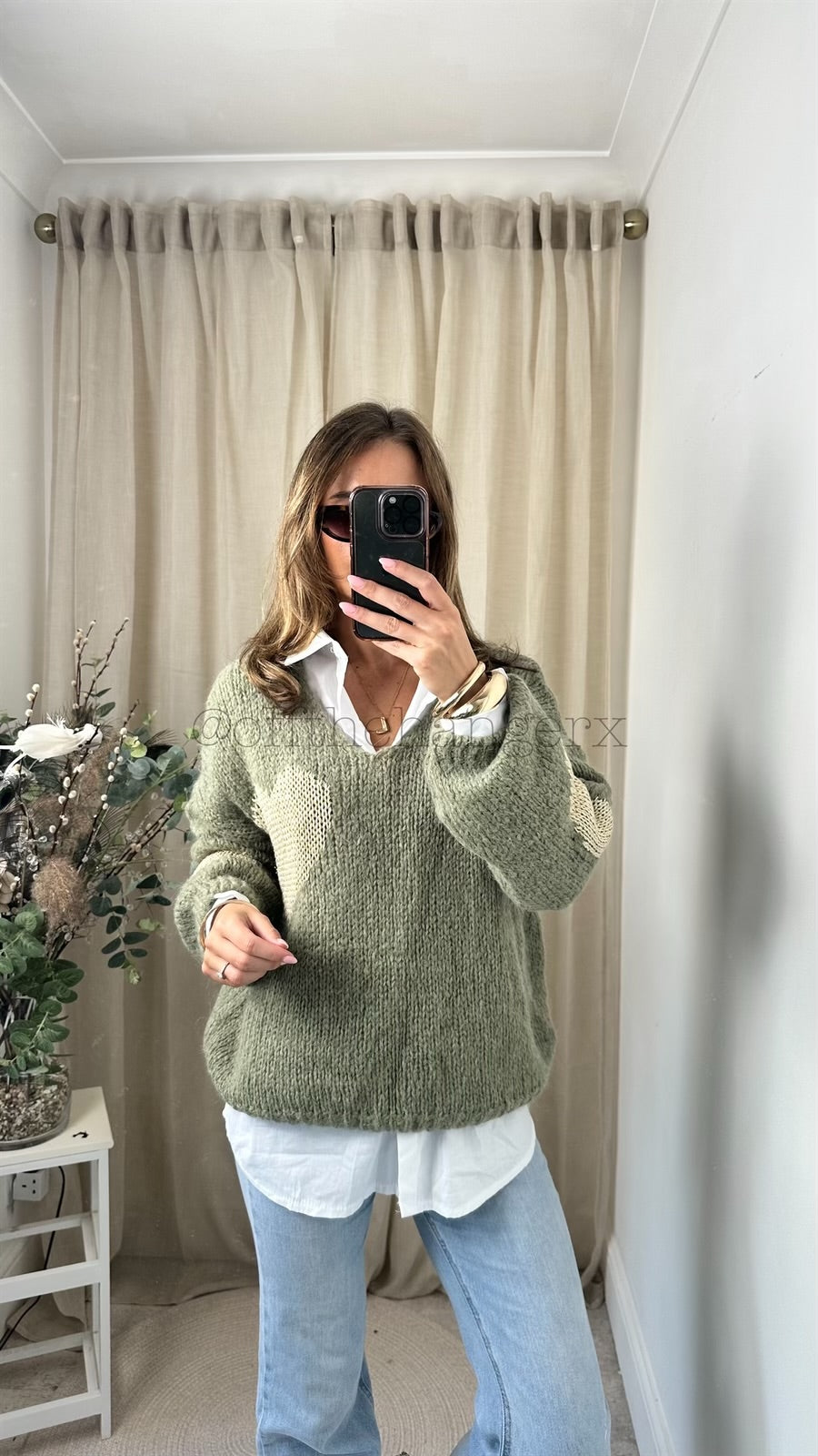LAYLA METALLIC HEART JUMPER